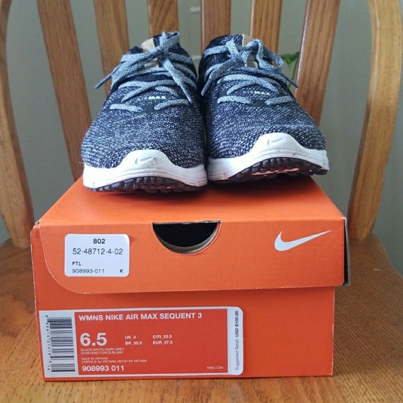 NIKE AIRMAX SEQUENT 3 TRAINERS - Picture 2 of 4